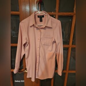 Denim&Co Button Down Top